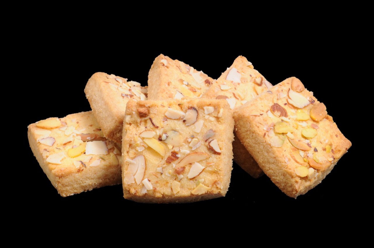 Dry-fruit and almond biscuits