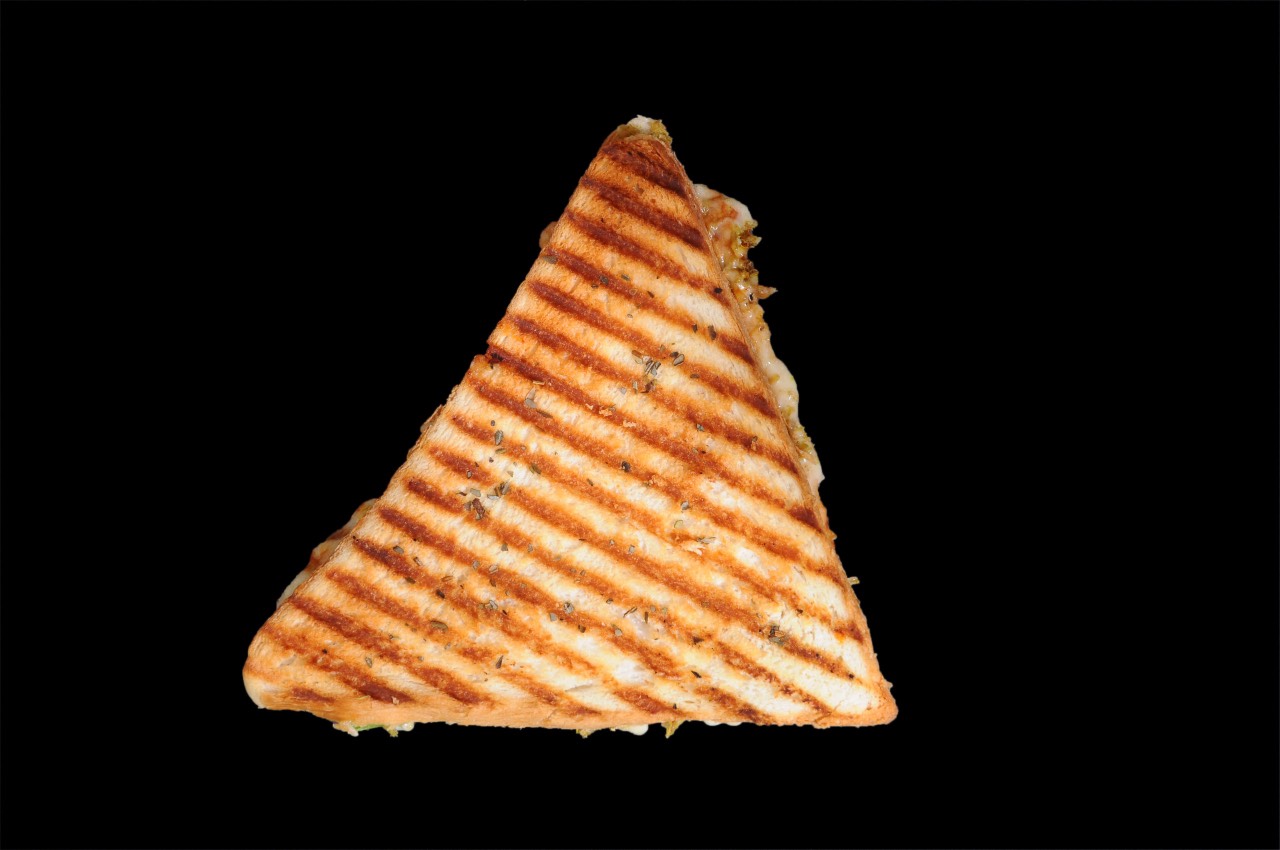 Grilled club sandwich