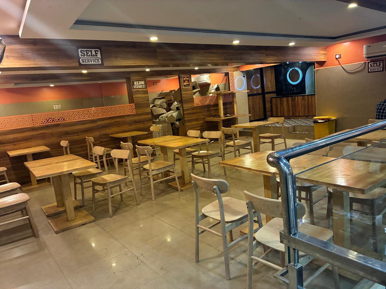 Family section seating